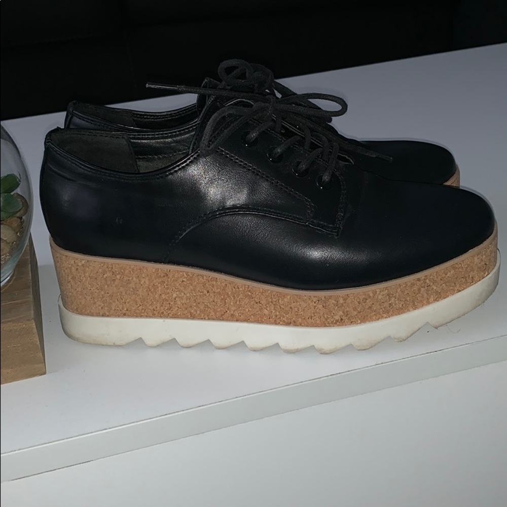 Black espadrilles